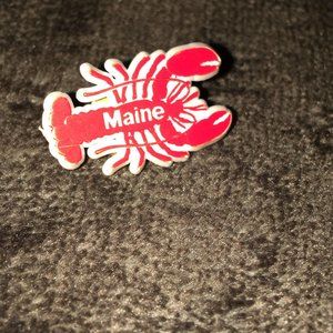 Maine Red Lobster Pin